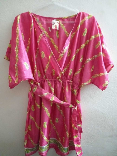 Vestido De Dama Indu Importado Talle Único Con Envió Gratis