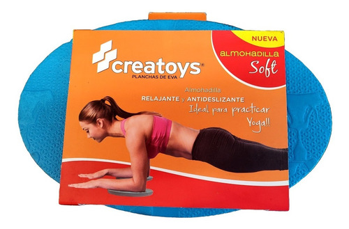 Almohadilla Soft Yoga Estiramiento Meditación Sport Maniac