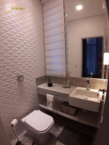 Imagem 28 de 30 de Casa Nova Linda E Mobiliada, Por R$ 1.600.000 - Condomínio Ao Lado Do Shopping Plaza Itu!!! - Ca1383