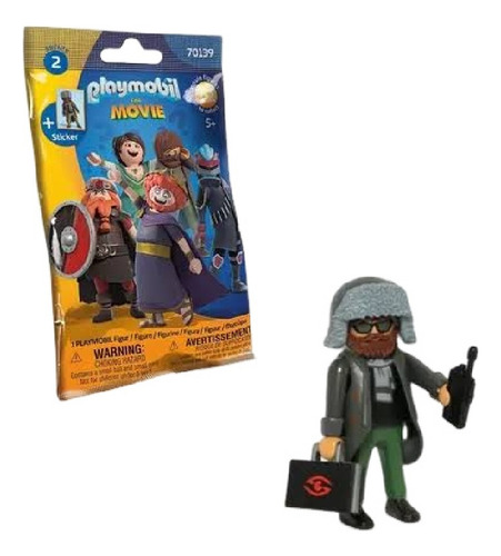 Figura Agente Secreto Playmobil The Movie 70139 Serie 2