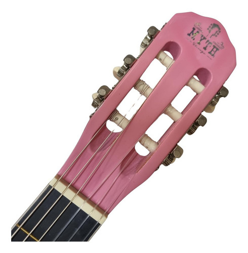 Violão Nylon Acústico Clássico 39 Brilho Myth Mt39n - Rosa