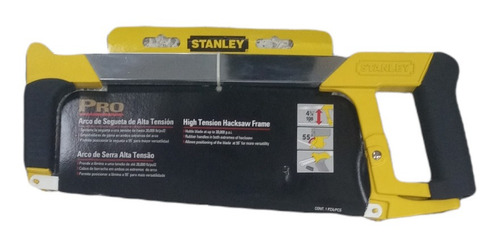 Arco Segueta De Alta Tensión Stanley 15-098