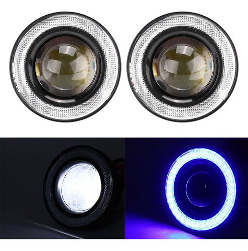 Par De Luces Antiniebla Led De 3.5 In Con Ojos De Ángel Con