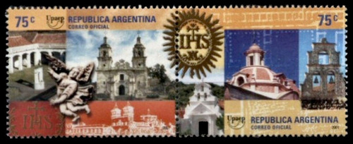 Tema América - Upaep - Argentina 2001 - Serie Mint Se-tenant