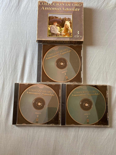 Antonio Aguilar / Coleccion De Oro Corridos 3cds (Usado)