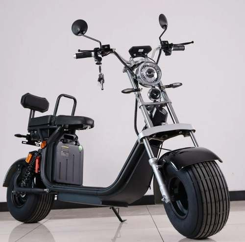 Imagen 5 de 15 de Moto Scooter Electrico Citycoco Harley Chopper Bateria Litio