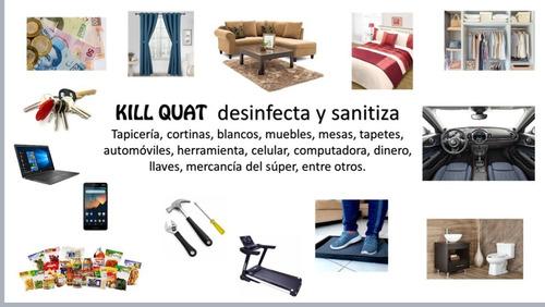 Desinfectante A Base De Cuaternarios De Amonio *** 4 Litros