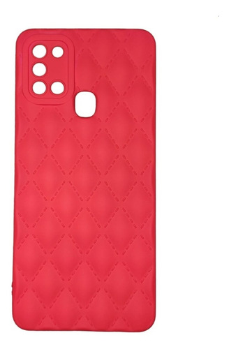 Case Silicona Con Rombos Para Galaxy A21s