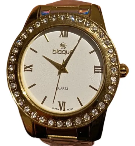 Reloj blaque dorado deals