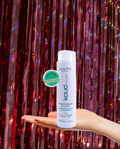 Shampoo Zacht Profissional Koud 250ml Mentolado 2 Em 1