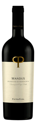 Vinho Tinto Italiano Mandus Primitivo Di Manduria 750ml