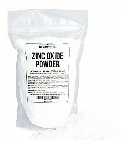 Polvo De Óxido De Zinc Puro | 1 Lb