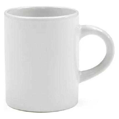 Taza Miniatura Expresso 3 Oz Para Sublimación 5 Pz Color Blanco Blanco 3oz