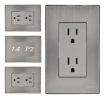 Comprar Placa Contacto Doble Duplex Placa Armada Inoxidable (14pz)