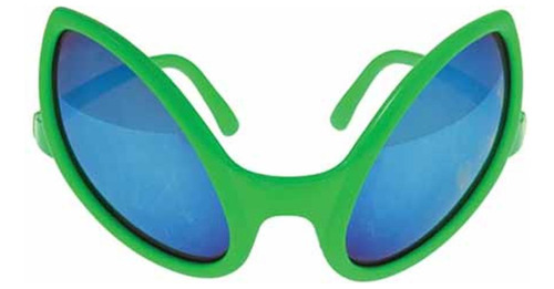 U.s. Toy Alien Glasses 5 1/2 Pulgadas De Gafas De Sol Verdes