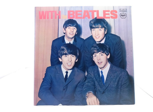 Vinilo The Beatles With The Beatles Re-edición Japonesa 1969