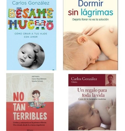 4 Libros Crianza Respetuosa Besame Dormir Lactancia Crianza 