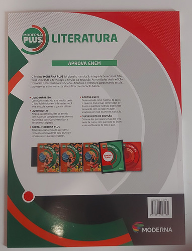 Moderna Plus - Literatura, Tempos, Leitores E Leitura (kit Completo) (Usado)