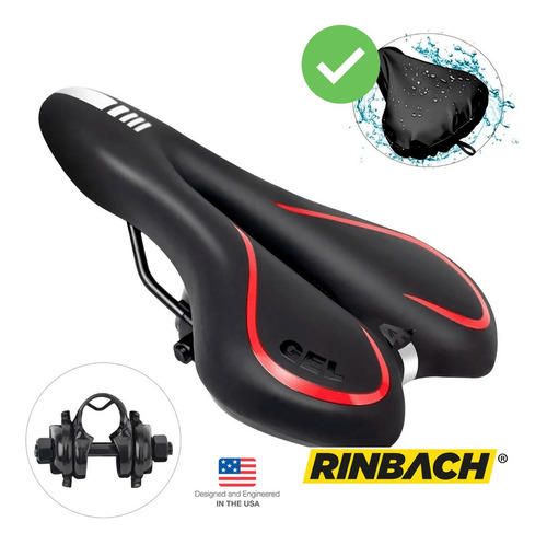 Asiento Gel Red Compatible Para Bicicleta Specialized