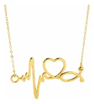 Comprar Collar Regalo Enfermera Doctora Estudiante De Medicina Estetoscopio Latido De Corazón Medico Enfermería 1 Pza Tender Lihome