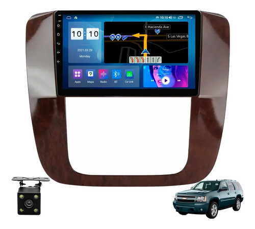 Estereo Chevrolet Tahoe Yukon Carplay Android Auto 4+64 Gb