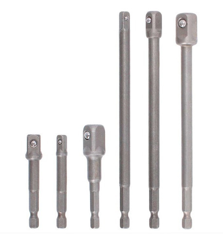 Juego Adaptadores P/ Dados 1/4 3/8 Y 1/2 Largo Y Corto Adir