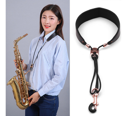 ... Cuello Metálico De Clarinete Con Correas For Saxofón