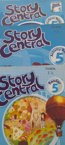 Story Central 5 Activity Reader Students Book - Usado Cd 929