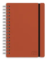 Comprar Agenda 2025 Semanal A5 Vacavaliente Cuero Reciclado Portada Red Clay Semanal A5 Studio