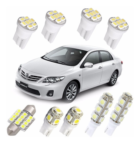 Kit Led Corolla Toyota 2009 2010 2011 2012 2013 2014 2015