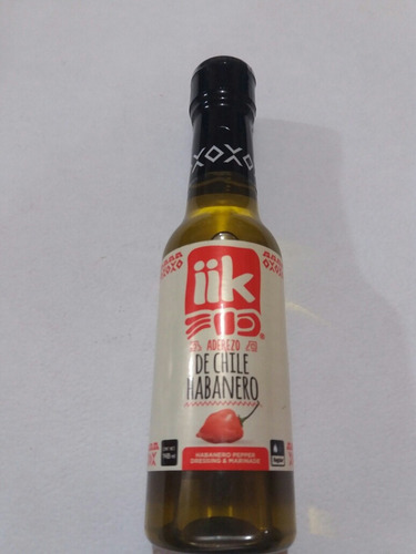 Iik Aderezo De Chile Habanero 148ml (media Caja 6 Pzas)