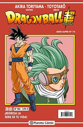 Dragon Ball Serie Roja Nº 285, De Akira Toriyama. Editorial Planeta Comic, Tapa Blanda En Español, 2022