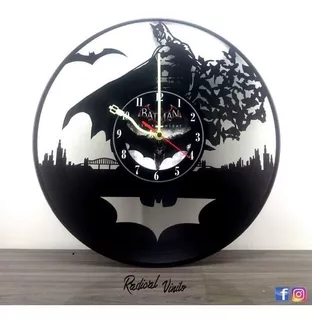 Reloj De Vinilo Batman 2 Comics Regalos Decoracion