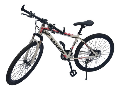 Bicicleta Mtb Sakrof Aro 27.5 Color Blanco/rojo Nueva