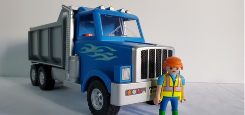 Playmobil Camion Tolva Truck Dumt 5665 Llantas De Goma