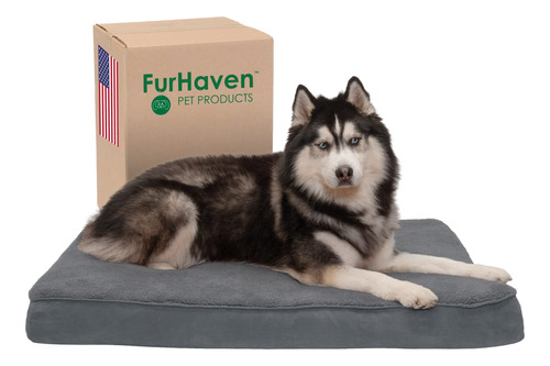 Furhaven Pet  Colchon Ortopedico De Espuma Tradicional Para