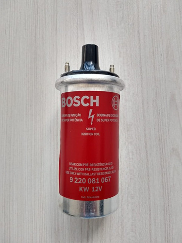 Bobina Bosch Roja Para Encendido Electronico Vw Gol 1.6-1.8