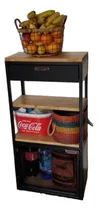 Comprar Mueble Organizador Industrial Frutas Verduras Cajones Nogal