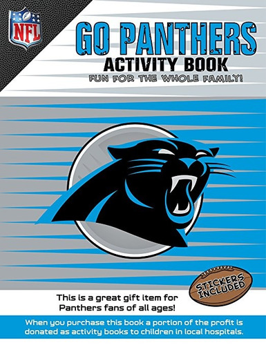 Carolina Panthers Nfl Libro De Actividades / Azul / Blanco /