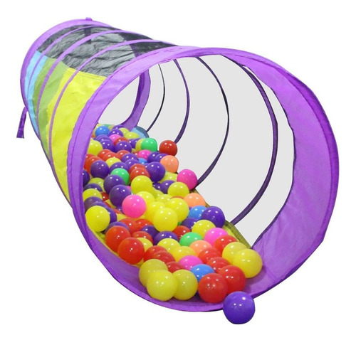 Kiddey Túnel De Juego Multicolor Para Niños (6 Pies) Gatea