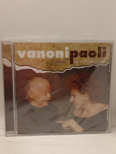 Vanoni/ Paoli Ti Ricordi? Cd Nuevo 
