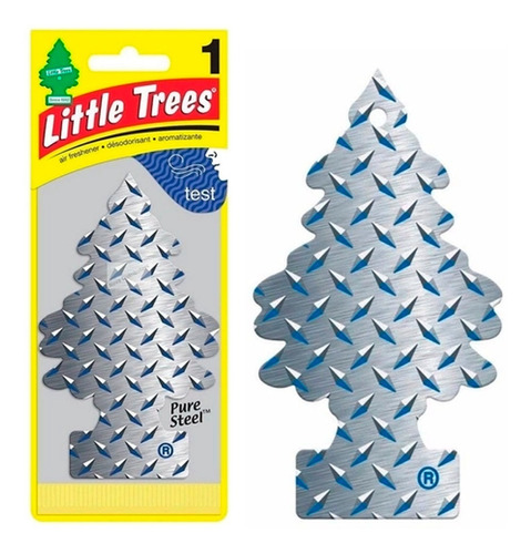 Aromatizante Pure Steel Automotivo Little Trees Pinheiro