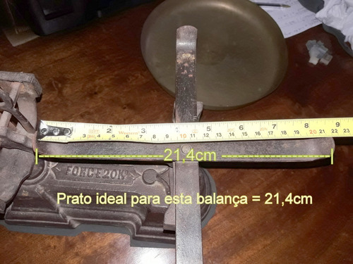 Imagem 8 de 8 de Pratos Balança Antiga Em Latão A Partir 180,00 O Par