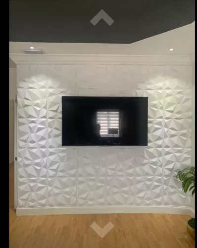 Panel decorativo 3d pvc para pared 62x80 cm 4 pz – AG BOX