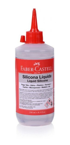 Silicona Liquida 250ml Faber Castell *20 Unidades