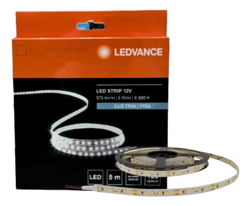 Cinta De Led 5w/m Tira Eco Flex Ledvance X 5 Metros Ip20