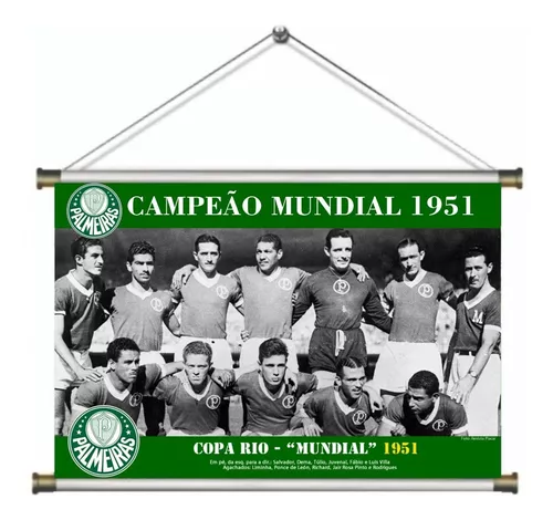 Palmeiras campeão Mundial 1951