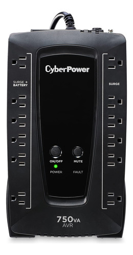 Sistema Ups Cyberpower Avrg750u Avr, 750va / 450w, 12 Tomaco