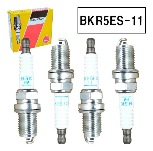 Imagen 3 de 10 de Bujia Ngk Bkr5e-11 Lancer 1.3 1.6 2.0 2012 2013 2014 2015