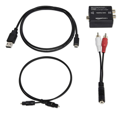Conversor De Audio Digital A Analógico Amazon 192khz 24 Bits
